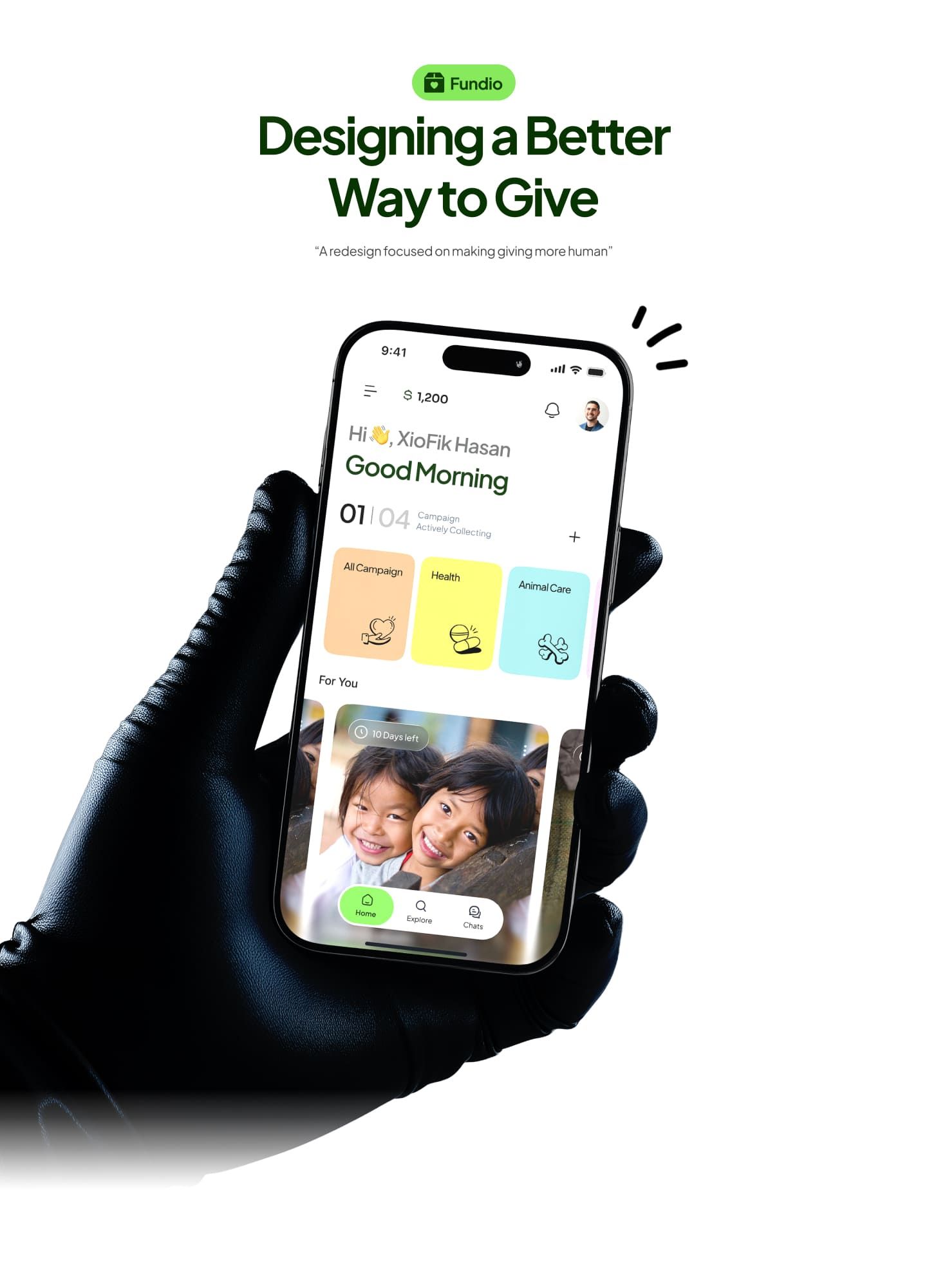Donation App case study, part 1 of 11