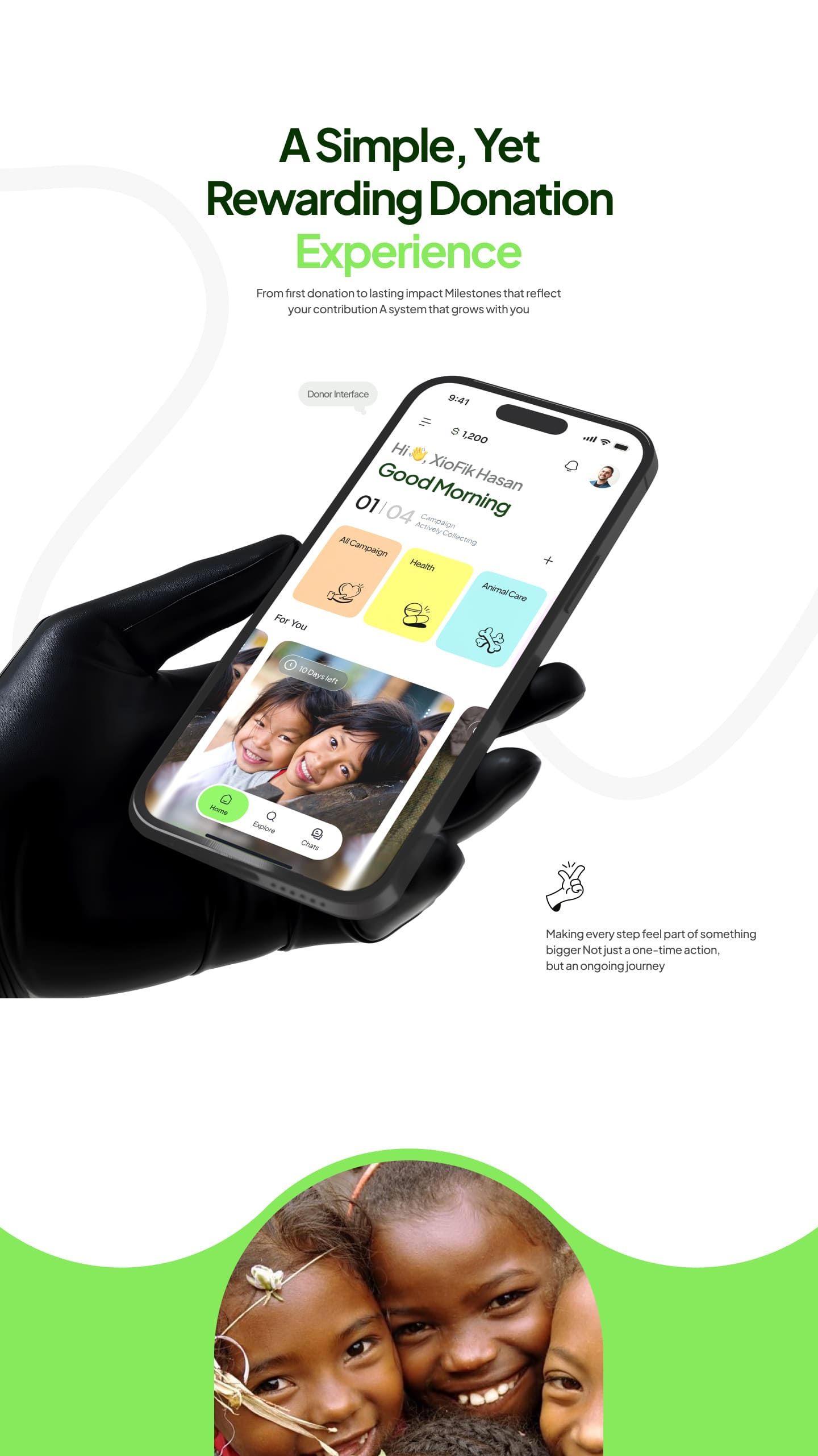Donation App case study, part 7 of 11